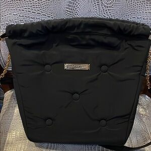 Minobossi Elegant Black Women's Shoulder drawstring Bag NWOT!